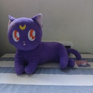 Purple Cat Plush Toy